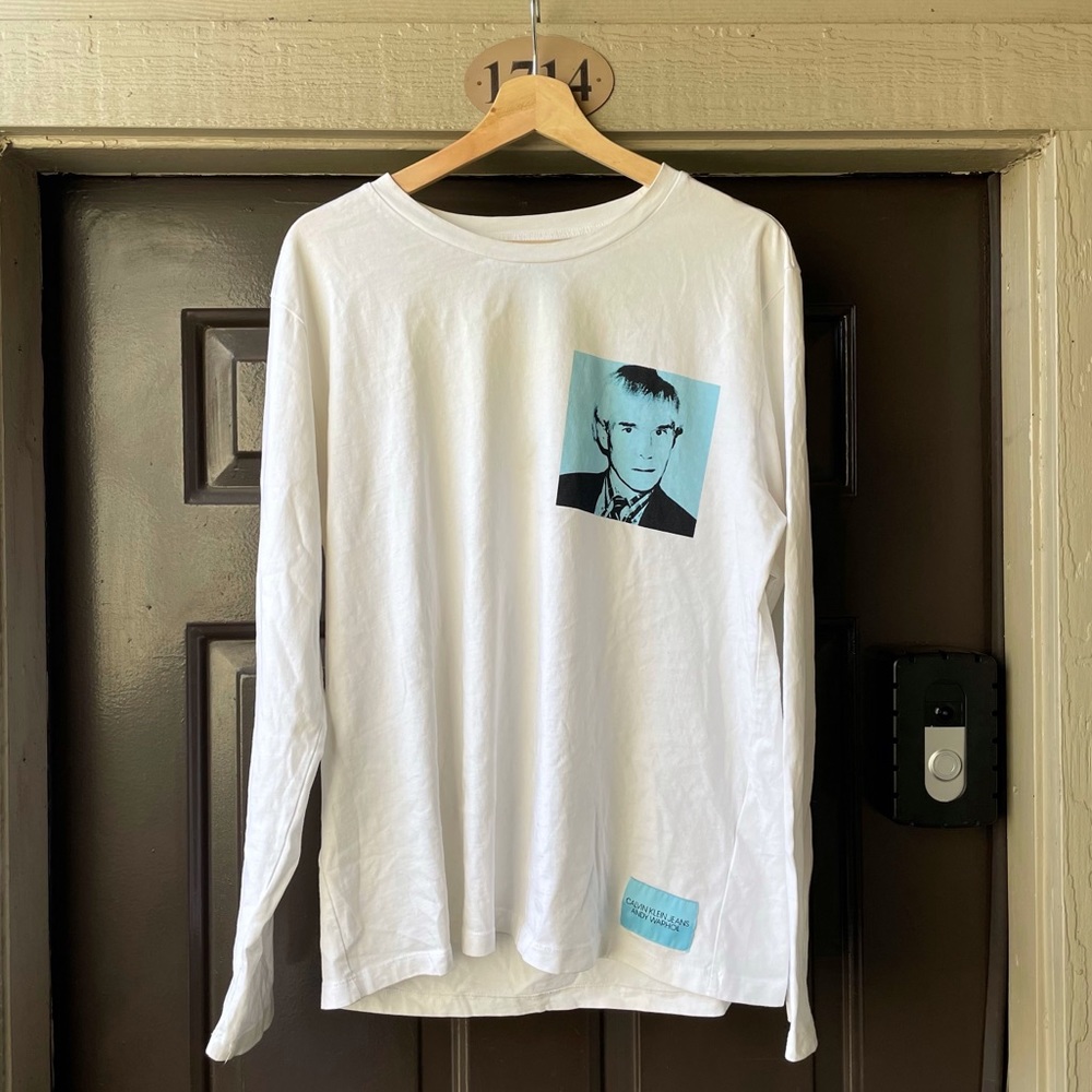 Calvin Klein Andy Warhol long sleeve t-shirt